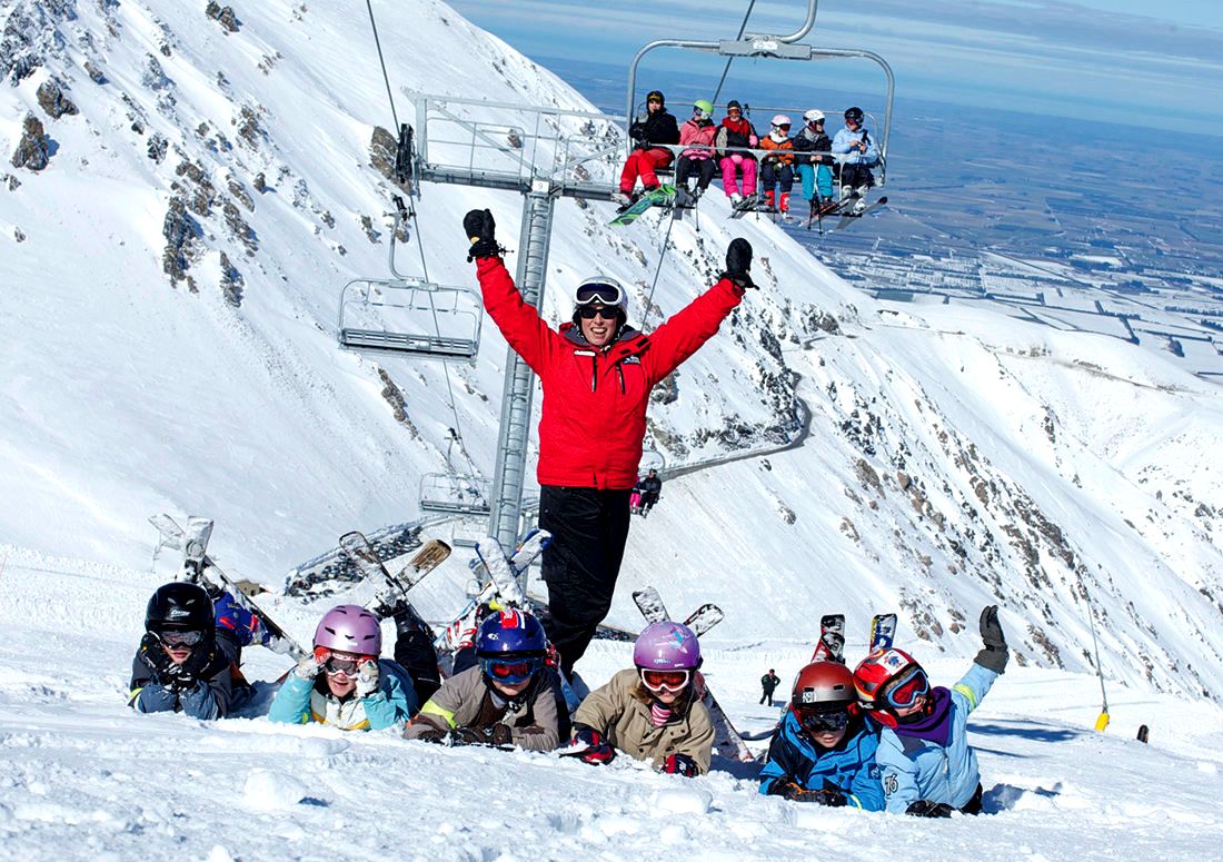Cordillera con nieve