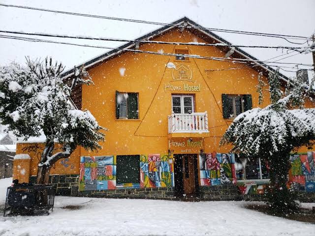 Hostel en nieve